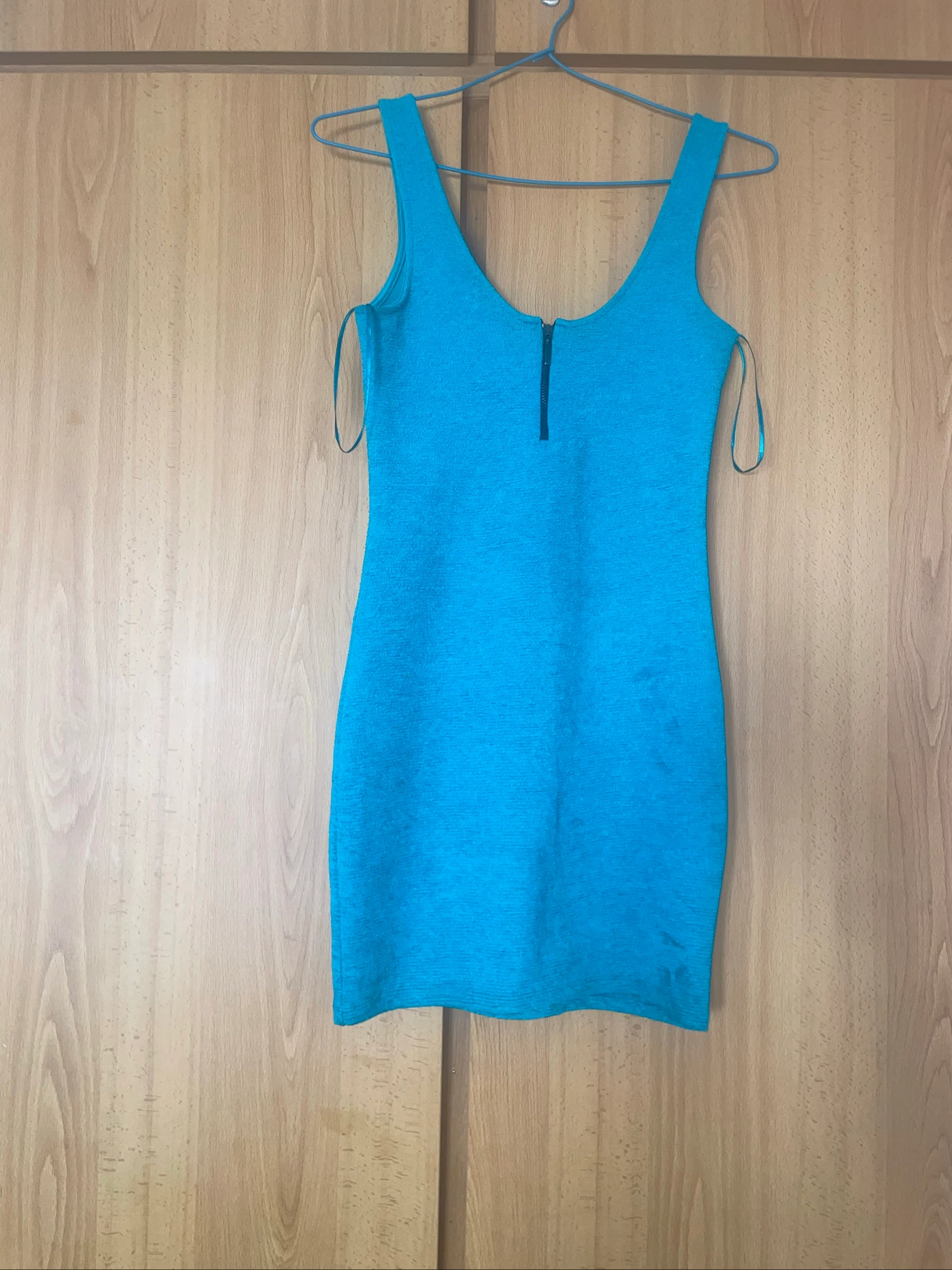 Robe courte bleue – photo 2